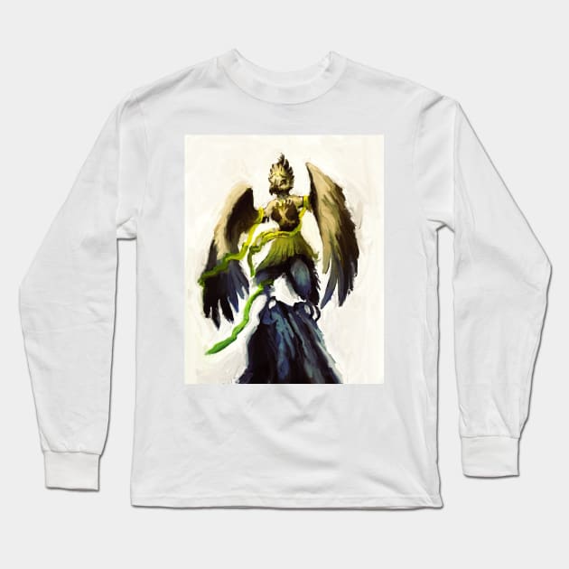 Harpy Long Sleeve T-Shirt by AidanJWar